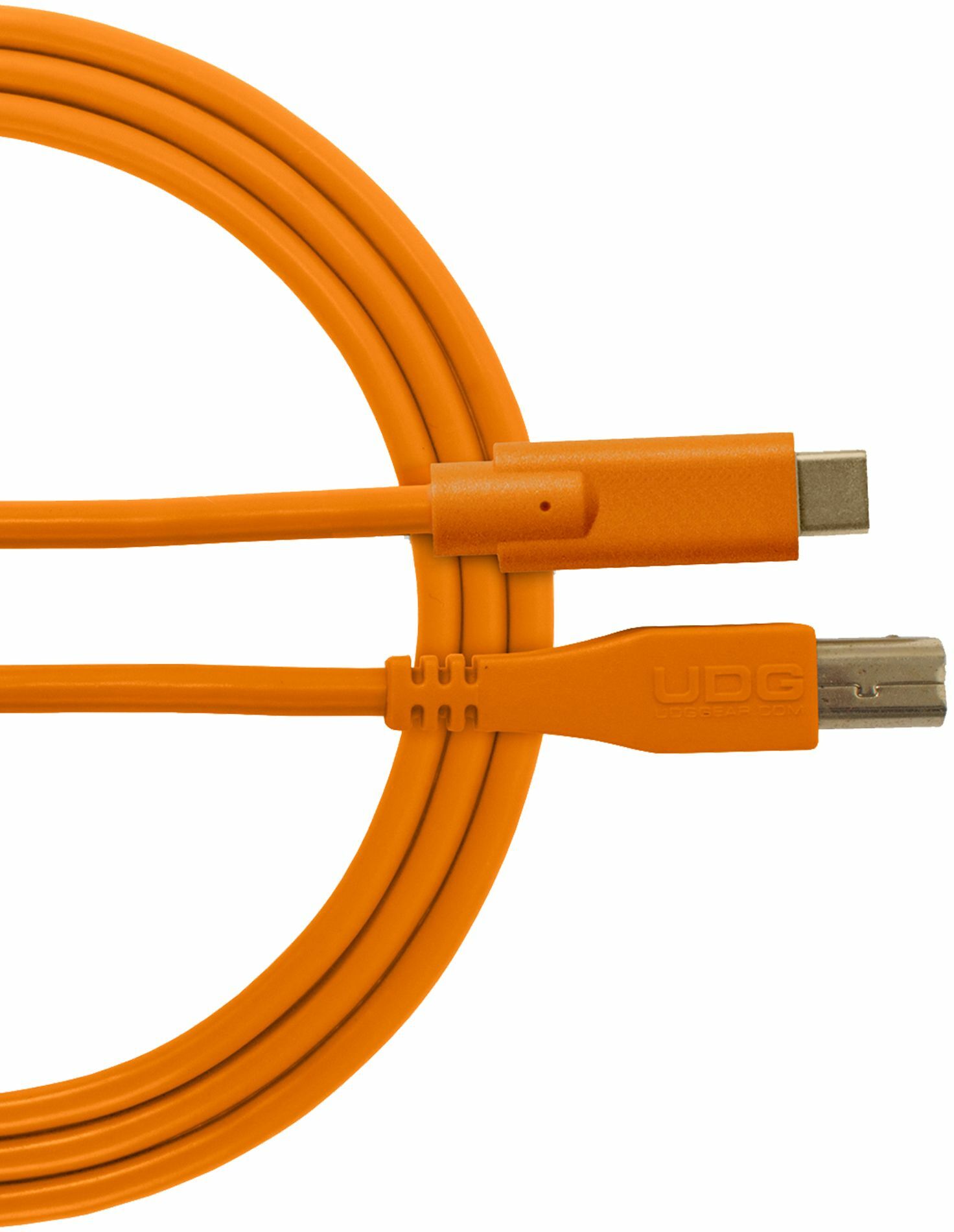 Udg U 96001 Or (cable Usb 2.0 C-b Orange Droit 1.5m) - Cable - Main picture