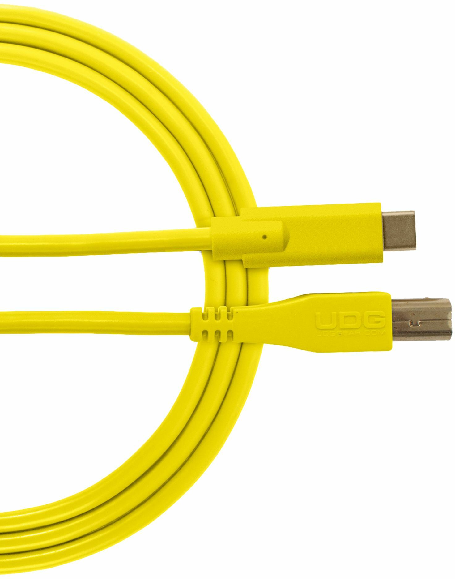 Udg U 96001 Yl (cable Usb 2.0 C-b Jaune Droit 1.5m) - Cable - Main picture