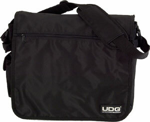 Udg Ultimate Courierbag Black - DJ trolley - Main picture