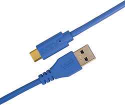 Cable Udg U 98001 LB (USBC - USBA) 1,5m Bleu