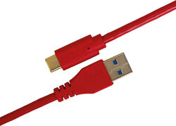 Cable Udg U 98001 RD (USBC - USBA) 1,5m Rouge
