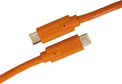 Cable Udg U 99001 OR (USBC - USBC) 1,5m orange