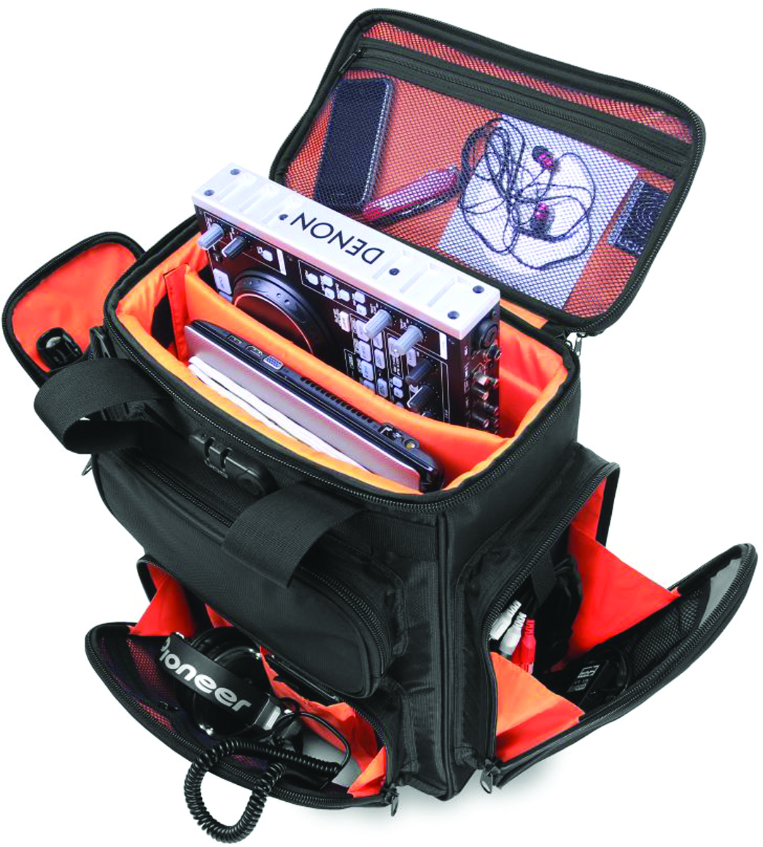 Udg Ultimate Producerbag Large Black/orange - DJ trolley - Variation 2