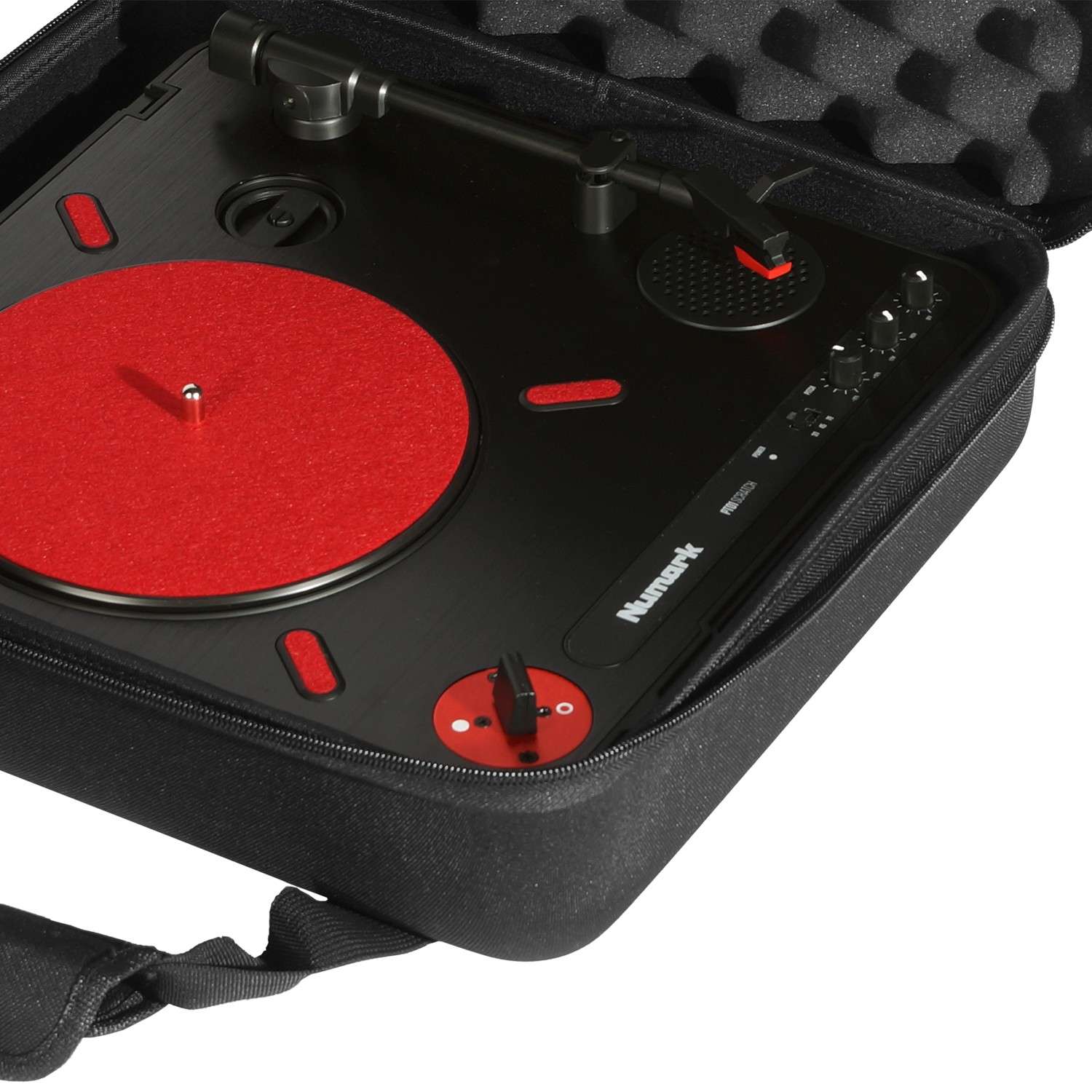 Udg Creator Pioneer Xdj-700 / Numark Pt01 Scratch Turntable Usb Hardcase Black - DJ Gigbag - Variation 10