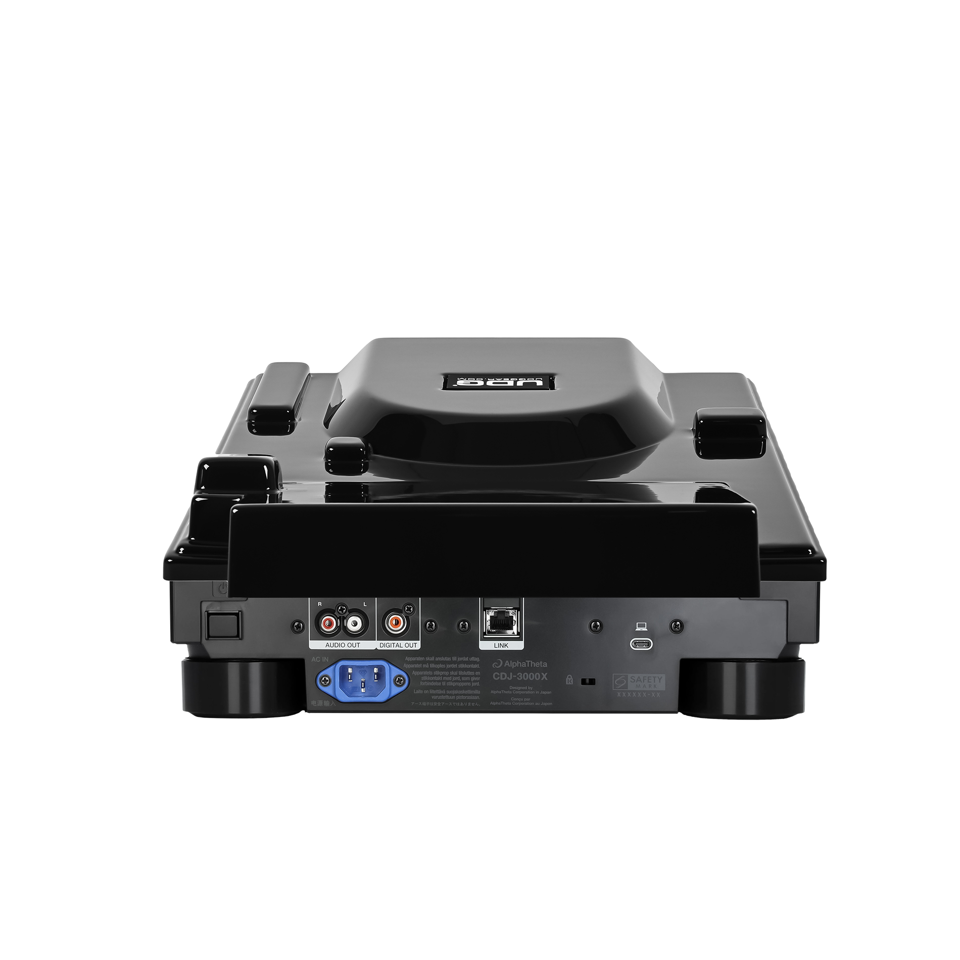 Udg U 94130 Bl (cover Cdj-3000x) - Turntable cover - Variation 2