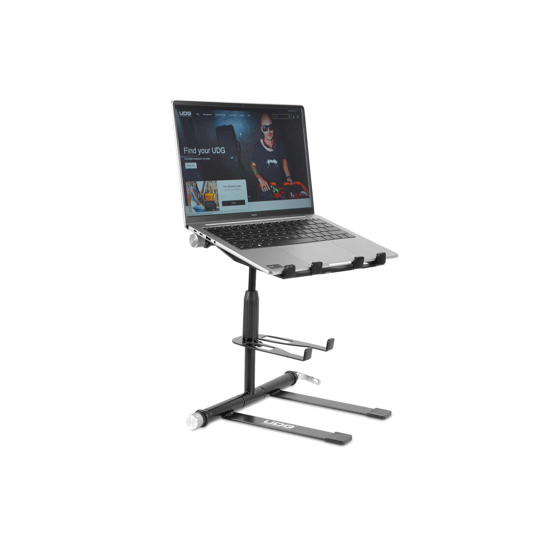 Udg U 96113 Bl (ultimate Digi Laptop Stand) - Stand for studio - Variation 1