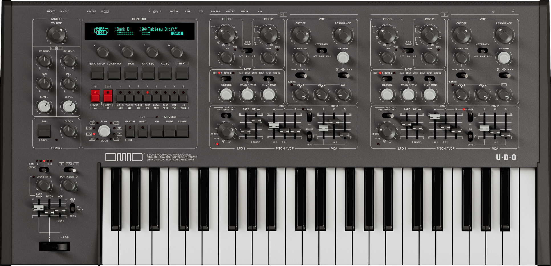 Udo Audio Dmno Black - Synthesizer - Main picture