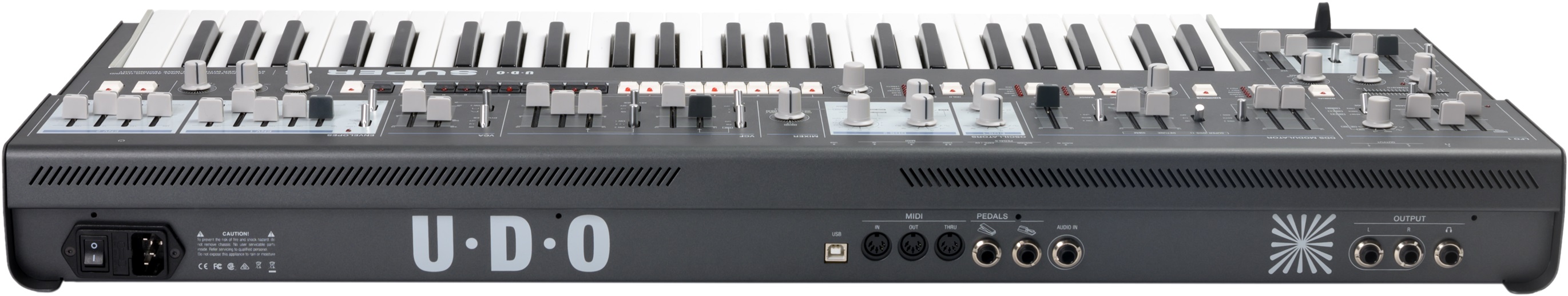 Udo Audio Super 6 Keyboard Black - Synthesizer - Variation 4