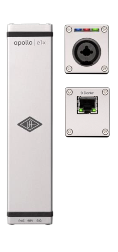 Universal Audio Apollo E1x PrÉampli Unison ContrÔlable À Distance Via Dante - Preamp - Variation 2