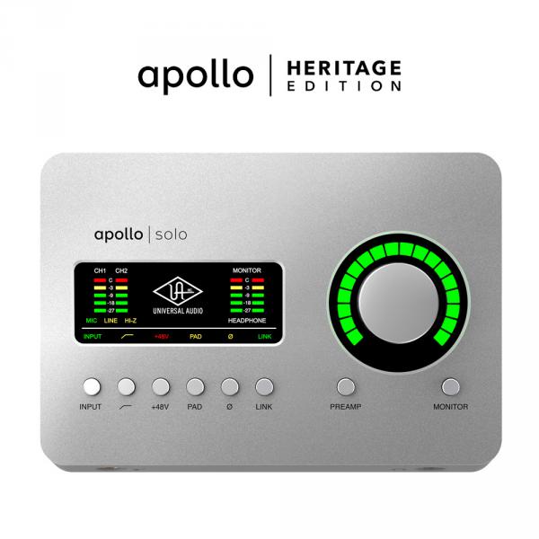 Usb audio interface Universal audio Apollo Solo USB Heritage Edition