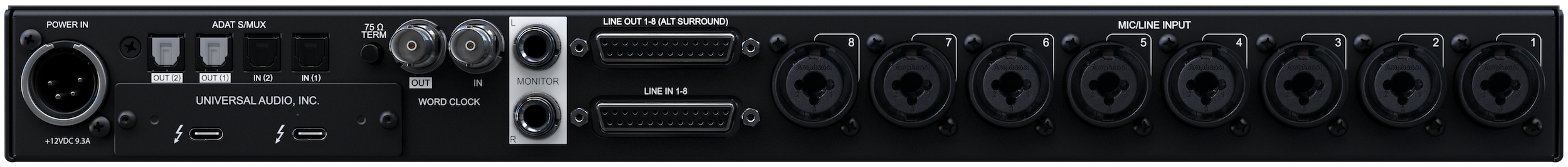 Universal Audio Apollo X8p Heritage Edition - Thunderbolt audio interface - Variation 1