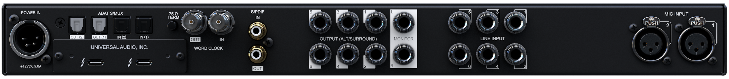 Universal Audio Apollo X6 - Thunderbolt audio interface - Variation 2