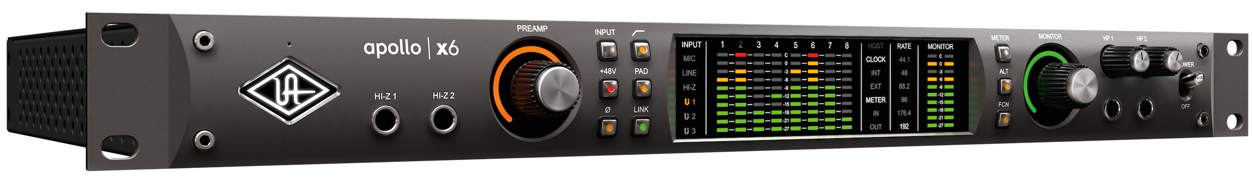 Universal Audio Apollo X6 - Thunderbolt audio interface - Variation 3