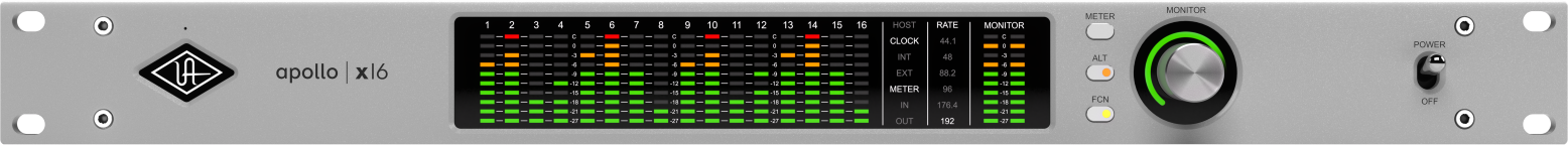 Universal Audio Apollo X16 Essentials+ - Thunderbolt audio interface - Main picture