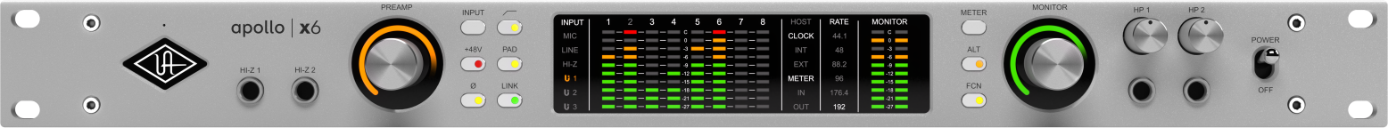 Universal Audio Apollo X6 Gen 2 Studio+ - Thunderbolt audio interface - Main picture