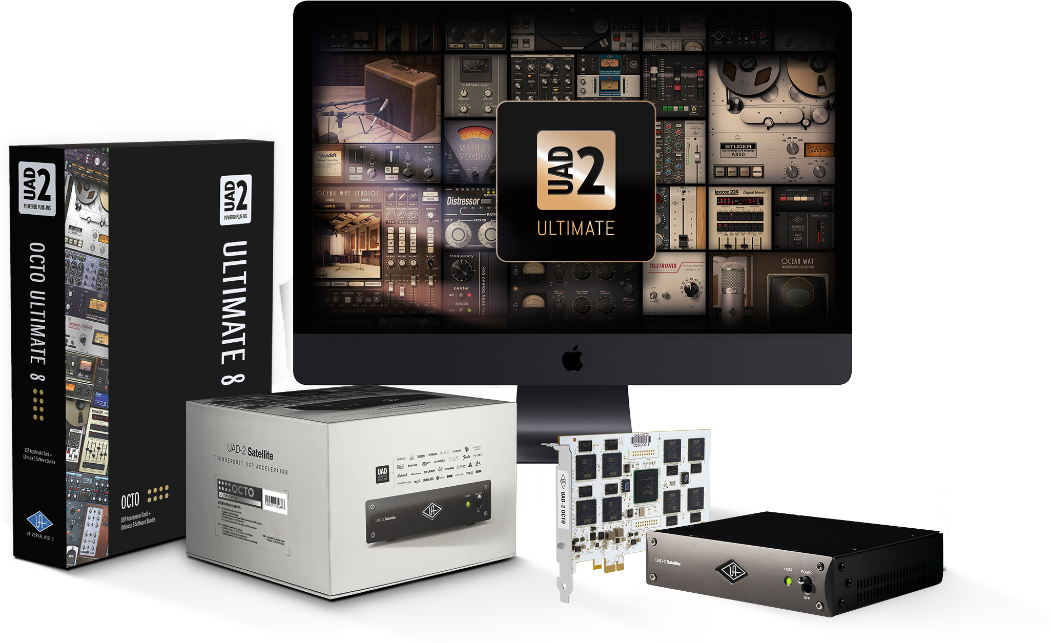Universal Audio Uad-2 Octo Ultimate 8 Pcie - Others formats (madi, dante, pci...) - Main picture