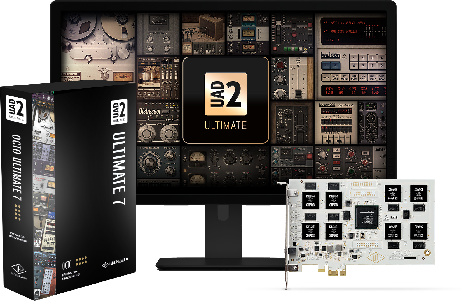 Universal Audio Uad-2 Pci-e Octo Ultimate 7 - Others formats (madi, dante, pci...) - Main picture