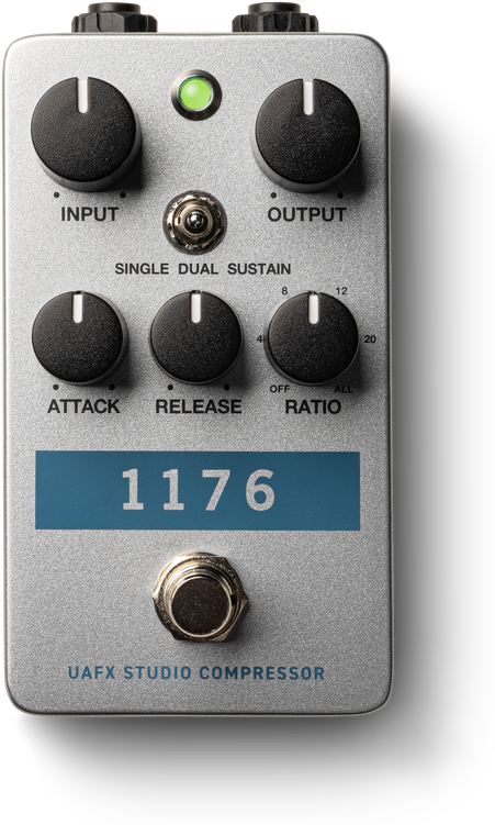 Universal Audio Uafx 1176 Studio Compressor - Compressor, sustain & noise gate effect pedal - Main picture