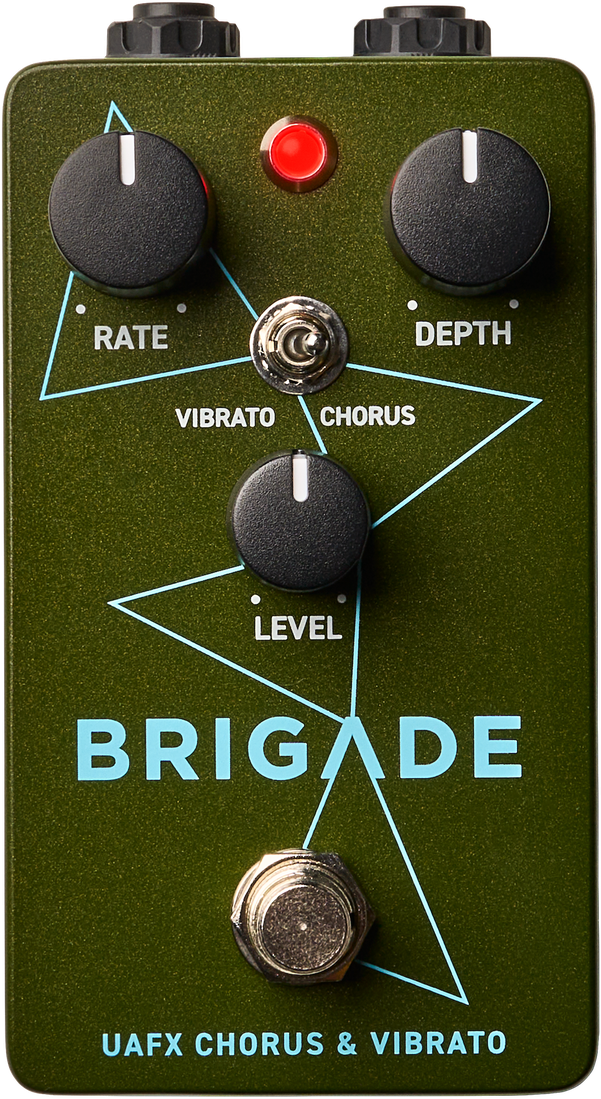 Universal Audio Uafx Brigade Chorus & Vibrato - Modulation, chorus, flanger, phaser & tremolo effect pedal - Main picture
