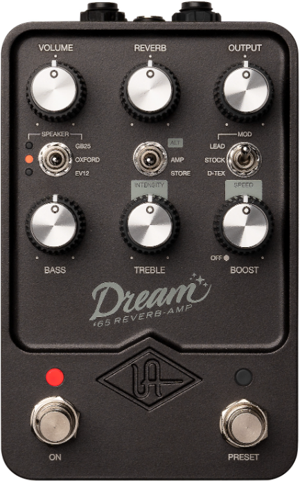 Universal Audio Uafx Dream '65 Reverb Amplifier - Guitar amp modeling simulation - Main picture