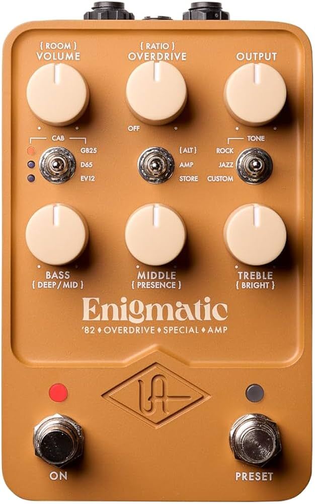 Universal Audio Uafx Enigmatic '82 Overdrive Special Amp - Guitar amp modeling simulation - Main picture
