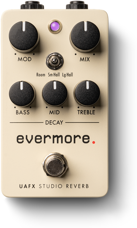 Universal Audio Uafx Evermore Studio Reverb - Reverb, delay & echo effect pedal - Main picture