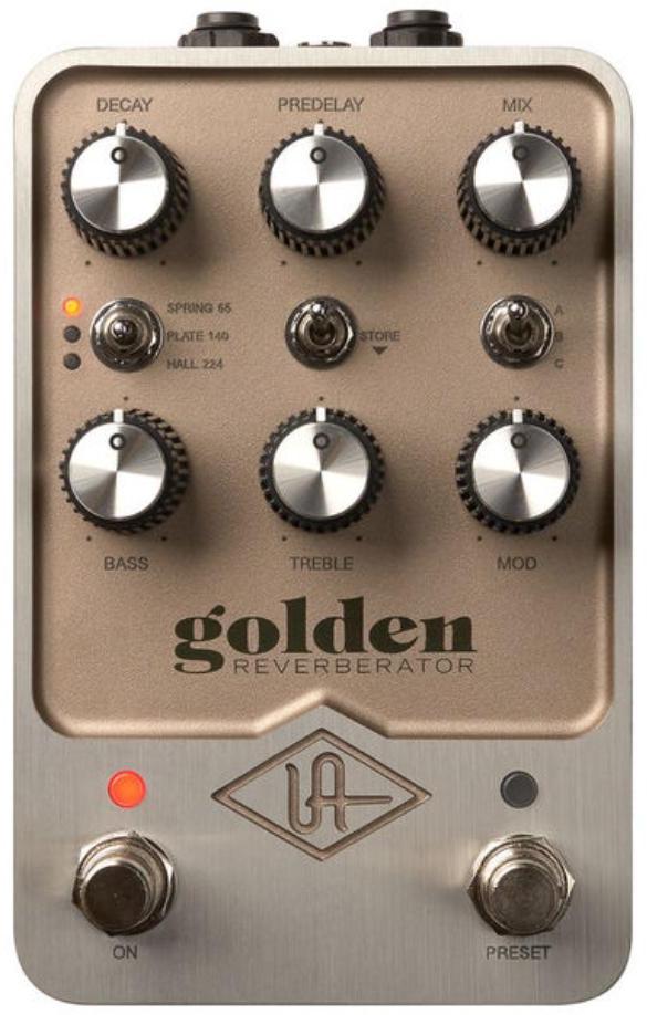 Reverb, delay & echo effect pedal Universal audio UAFX Golden Reverberator