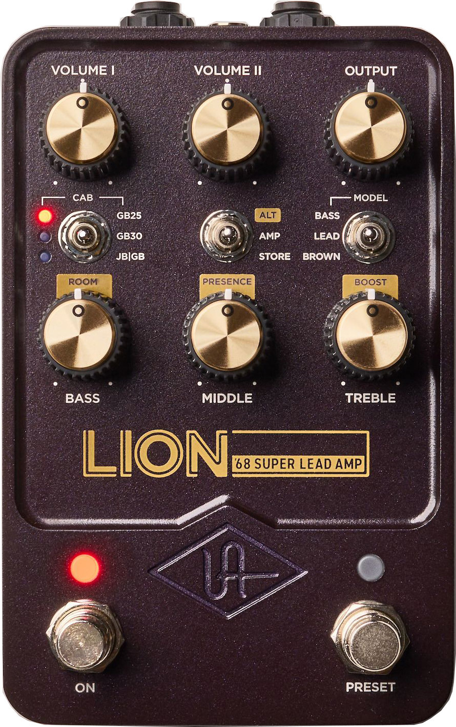 Universal Audio Uafx Lion 68 Super Lead Amp - Guitar amp modeling simulation - Main picture