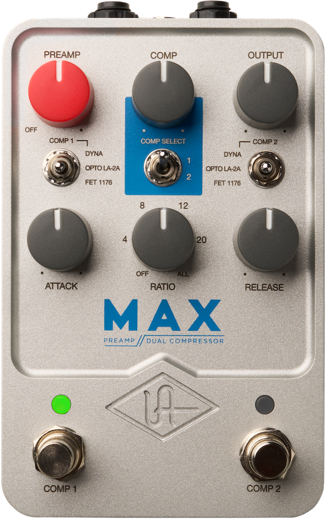 Universal Audio Uafx Max Preamp & Dual Compressor - Compressor, sustain & noise gate effect pedal - Main picture