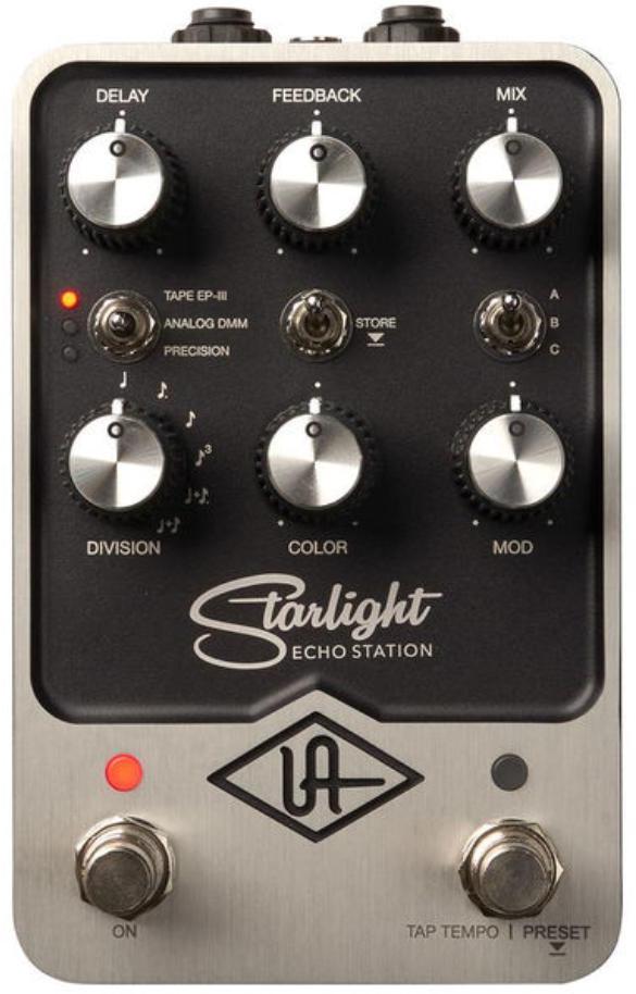 Reverb, delay & echo effect pedal Universal audio UAFX Starlight Echo Station