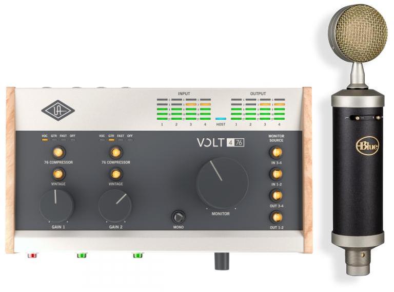 Home studio set Universal audio Volt 476 + baby Bottle SL