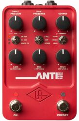 Electric guitar preamp Universal audio UAFX Anti 1992 high Gain Amp