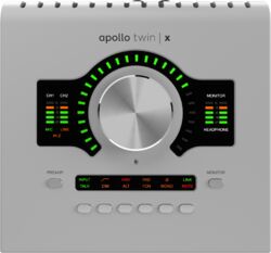 Thunderbolt audio interface Universal audio Apollo Twin X Duo Gen2 Studio+