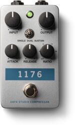 Compressor, sustain & noise gate effect pedal Universal audio UAFX 1176 STUDIO COMPRESSOR