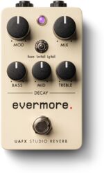 Reverb, delay & echo effect pedal Universal audio UAFX EVERMORE STUDIO REVERB