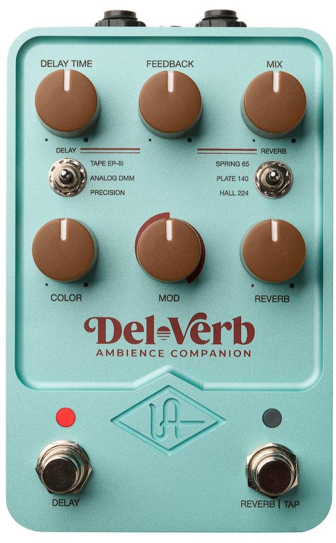 Reverb, delay & echo effect pedal Universal audio UAFX DEL-VERB Ambience Companion