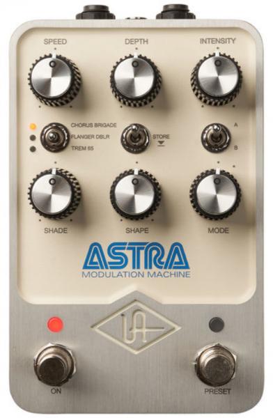 Modulation, chorus, flanger, phaser & tremolo effect pedal Universal audio UAFX Astra Modulation Machine