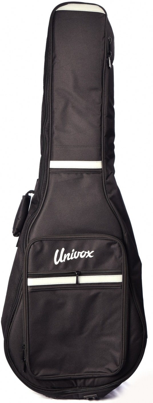 Univox Housse Noire Pour Parlor - Acoustic guitar gig bag - Main picture