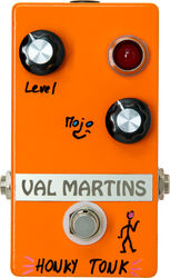 Overdrive, distortion & fuzz effect pedal Val martins Honky Tonk
