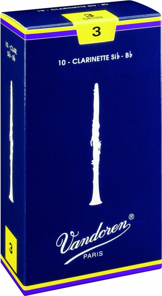 Vandoren Cr1015 Clarinette Sib N1.5 Boite De 10 - Clarinet reed - Main picture