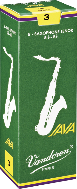 Vandoren Sr273 Sax Tenor Java No3 / Boite De 5 - Saxphone reed - Main picture