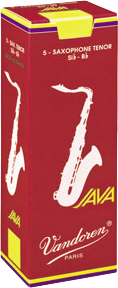 Vandoren Sr274r Sax Tenor Java Red N4 / Boite De 5 - Saxphone reed - Main picture