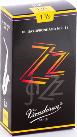 Vandoren Zz Boite De 10 Anches Saxophone Alto N.1,5 - Saxphone reed - Main picture