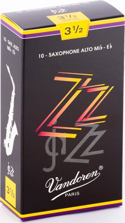 Vandoren Zz Boite De 10 Anches Saxophone Alto N.3.5 - Saxphone reed - Main picture