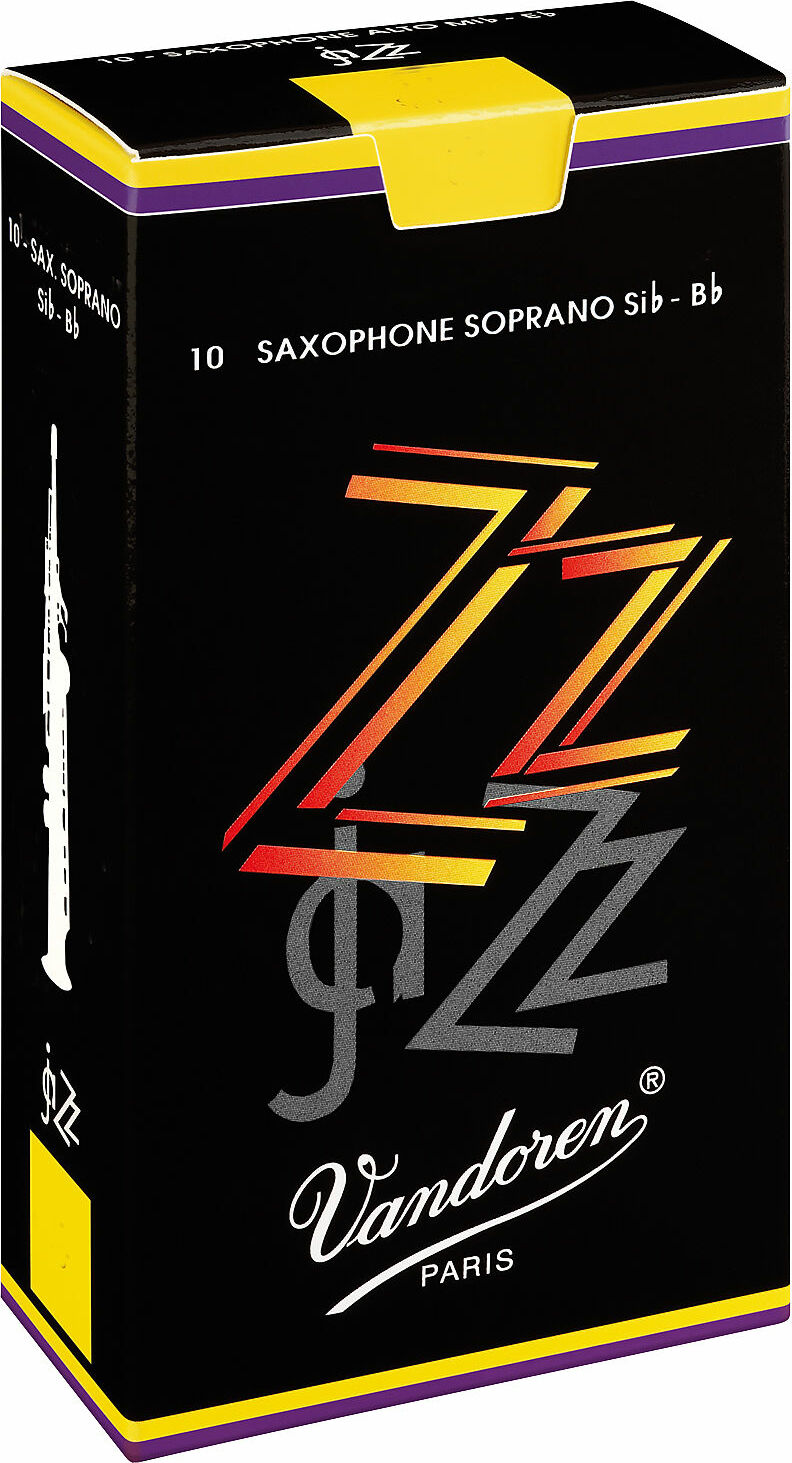 Vandoren Zz Boite De 10 Anches Saxophone Soprano N.4 - Saxphone reed - Main picture
