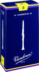 Clarinet reed Vandoren CR104 Clarinette Sib N4 x10