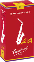 Saxphone reed Vandoren Java Saxophone Alto n°2.5 (Box x10)