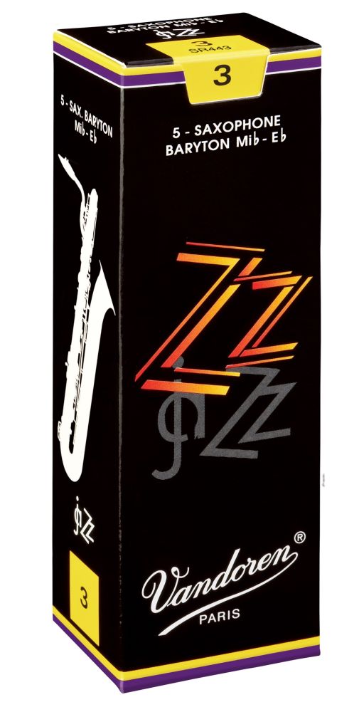Vandoren Zz Boite De 5 Anches Saxophone Baryton N.2,5 - Saxphone reed - Variation 1