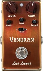 Overdrive, distortion & fuzz effect pedal Vemuram Las Lunas