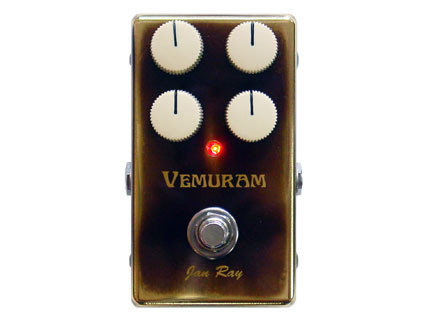 Overdrive, distortion & fuzz effect pedal Vemuram Jan Ray